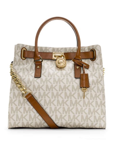 michael kors hamilton satchel without lock|Michael Kors Hamilton large tote.